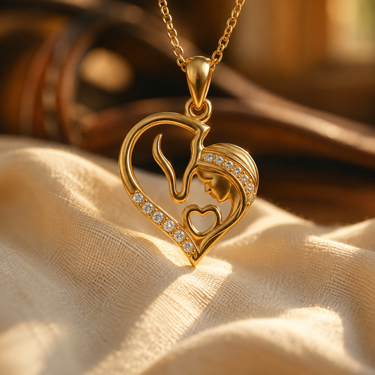 Horse Mission Gold Necklace