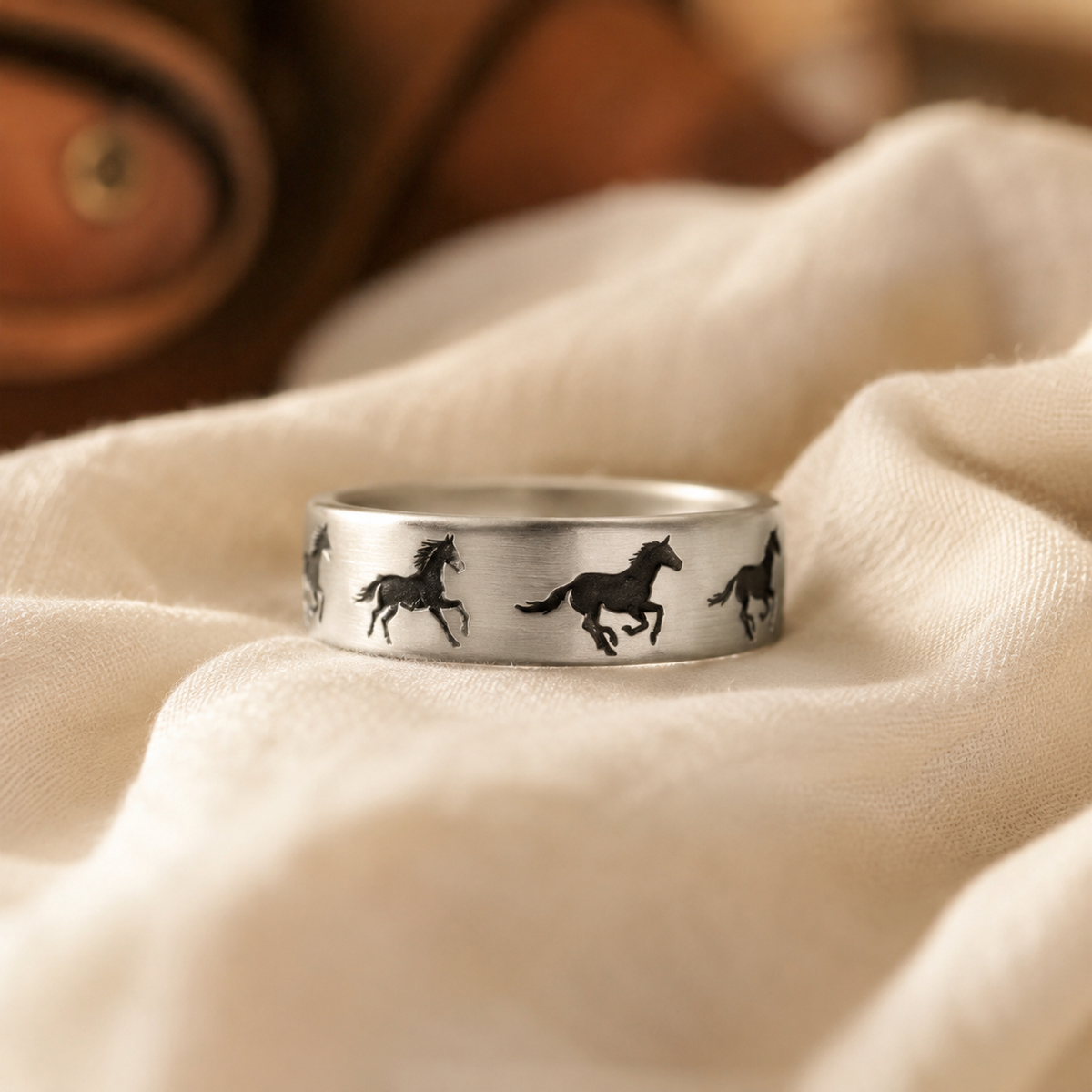 Horse Mission Gold Horse Ring