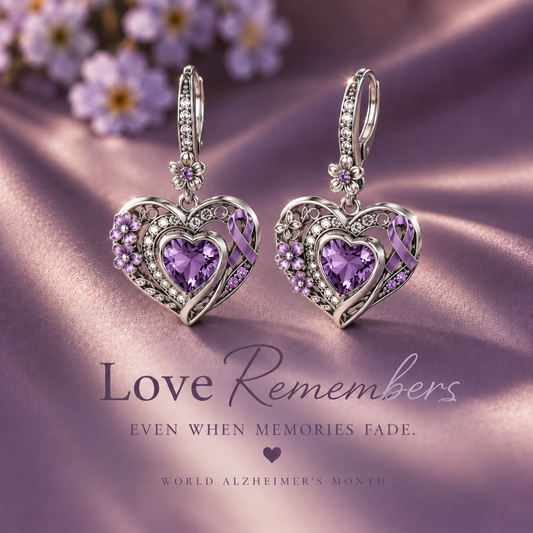 Love Remembers™ Alzheimer’s Awareness Earrings