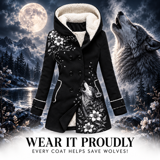 Women's Wolf Winter Coat
