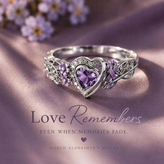Love Remembers™ Alzheimer’s Awareness Ring