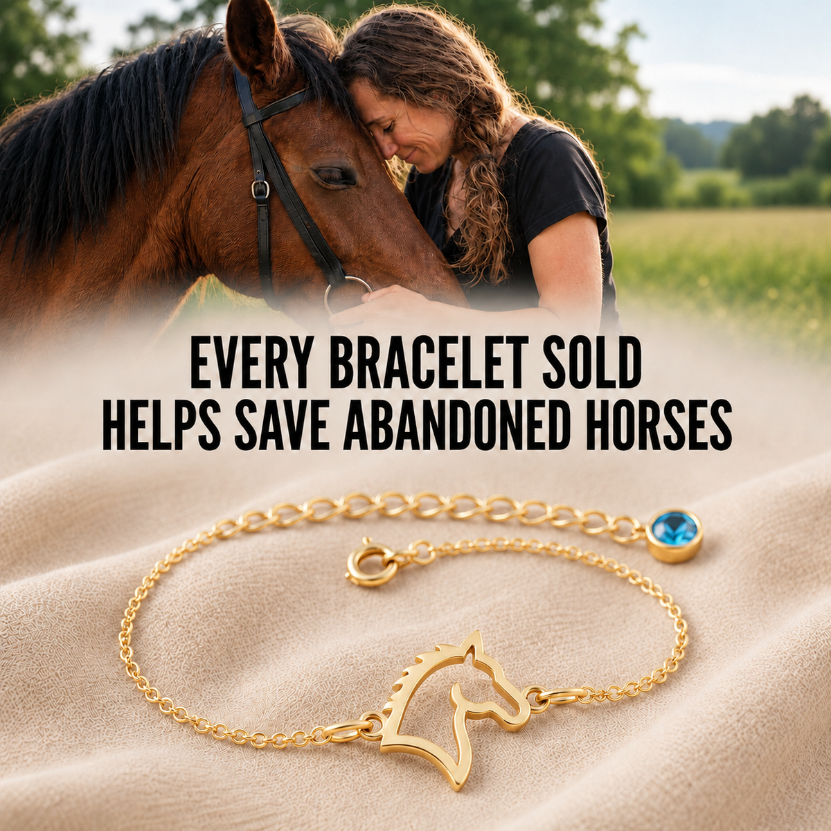 Save a Horse Bracelet