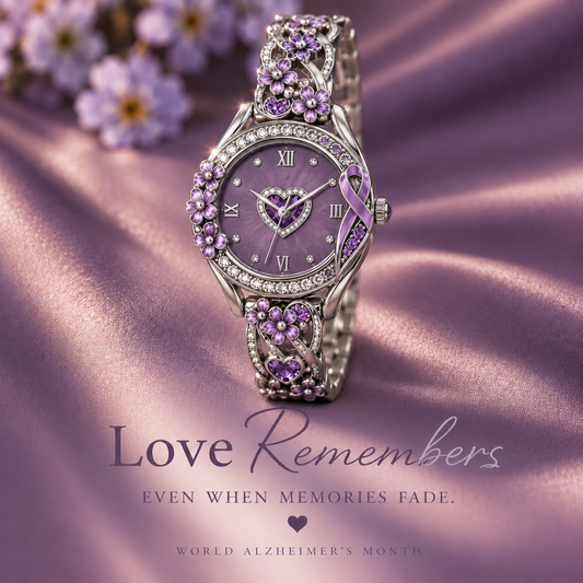 Love Remembers™ Alzheimer’s Awareness Watch
