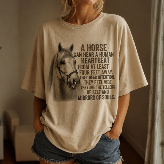 Oversized Horse T-Shirt